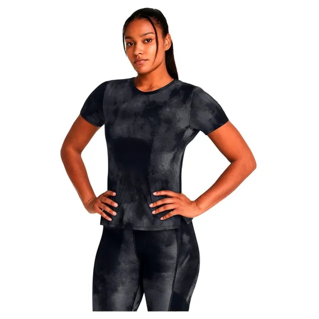 Under Armour Laser Wash Short Sleeve T-shirt  - Black