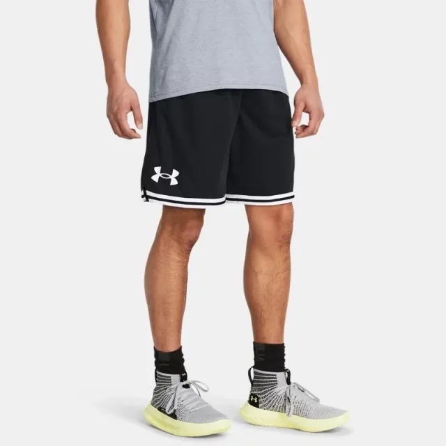 Men's  Under Armour  Perimeter 10 Shorts Black / White XXL