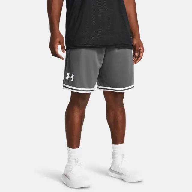 Men's  Under Armour  Perimeter 10 Shorts Castlerock / White XXL