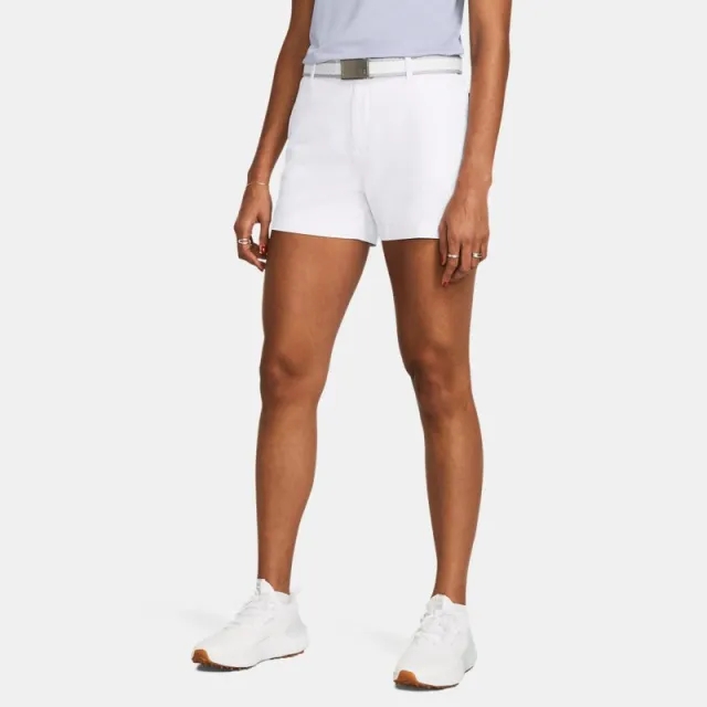 Women's  Under Armour  Drive 3.5 Shorts White / Halo Gray / Halo Gray 8