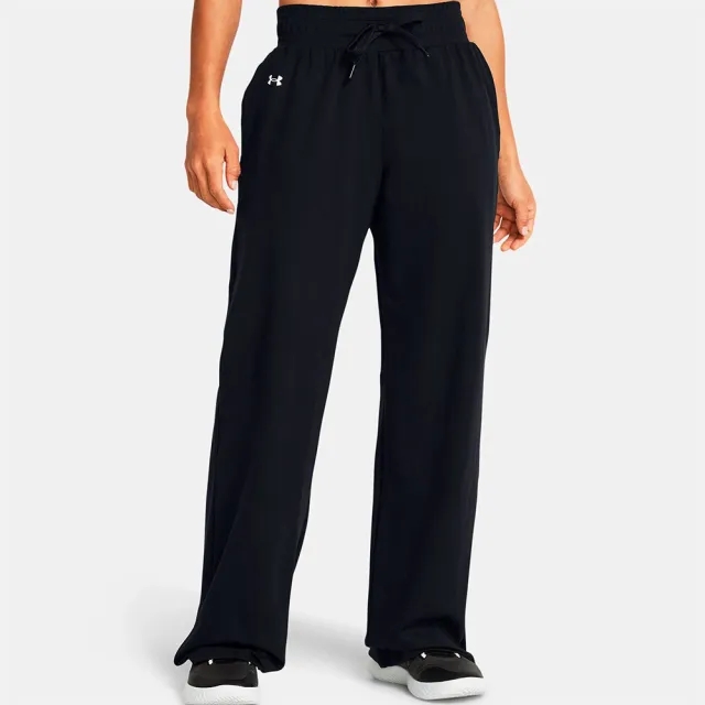 Under Armour Women's Motion Open Hem Pants - Black/White -  Size: XS