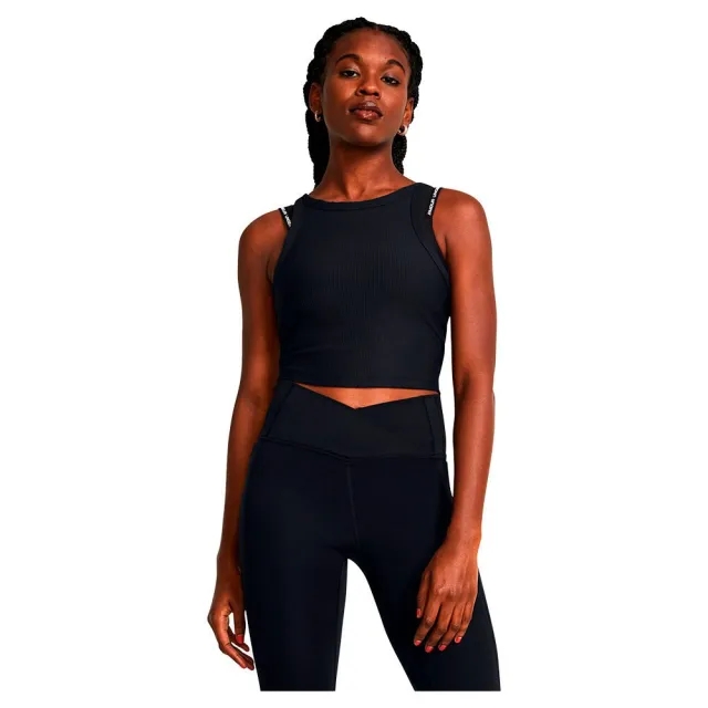 Under Armour Meridian Rib Crop Sleeveless T-shirt