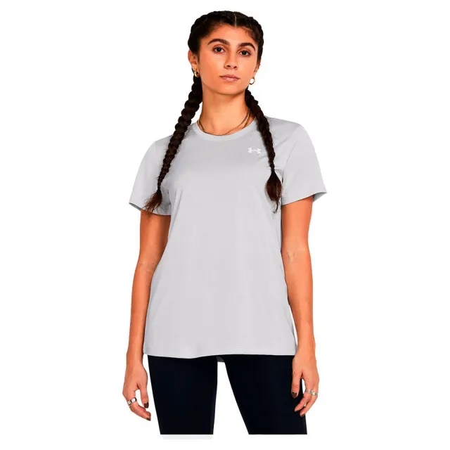 Under Armour Womens UA Tech Twist Short Sleeve T-Shirt - Grey - Size XS - Grey