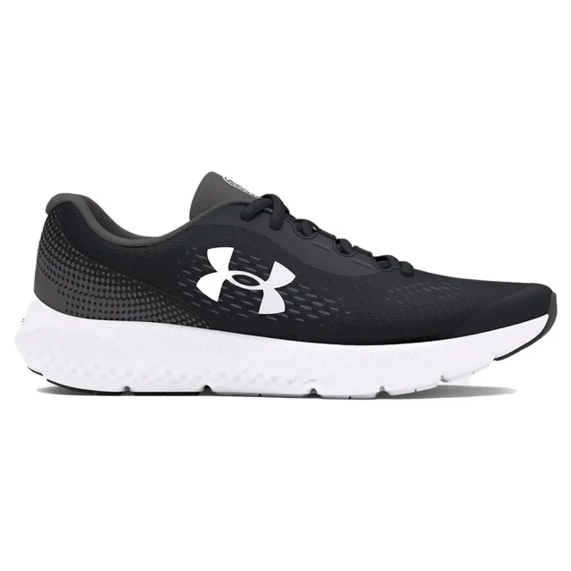 Boys' Grade School  Under Armour  Rogue 4 Running Shoes Black / Castlerock / White 3