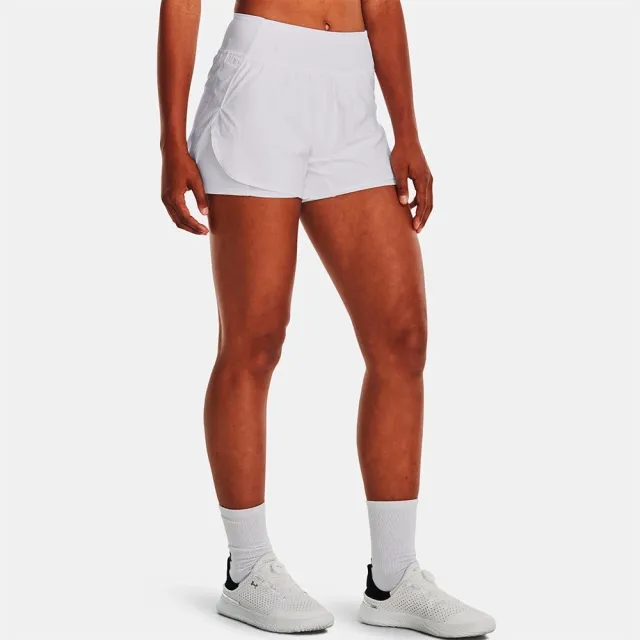 Women's  Under Armour  Vanish 2-in-1 Shorts White / White XXL