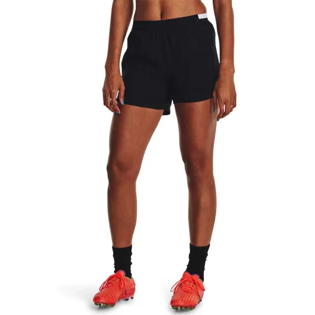 Women's  Under Armour  Challenger Pro Shorts Black / White XXL