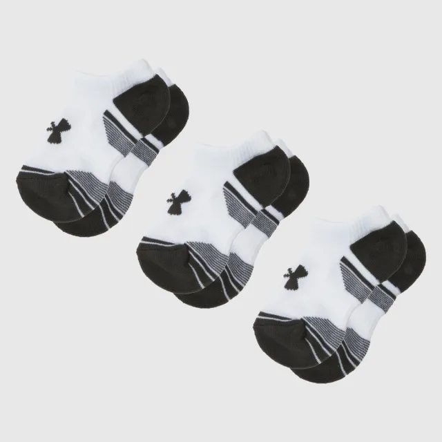 Under Armour Ua Performance Tech No Show Socks (3 Pack)