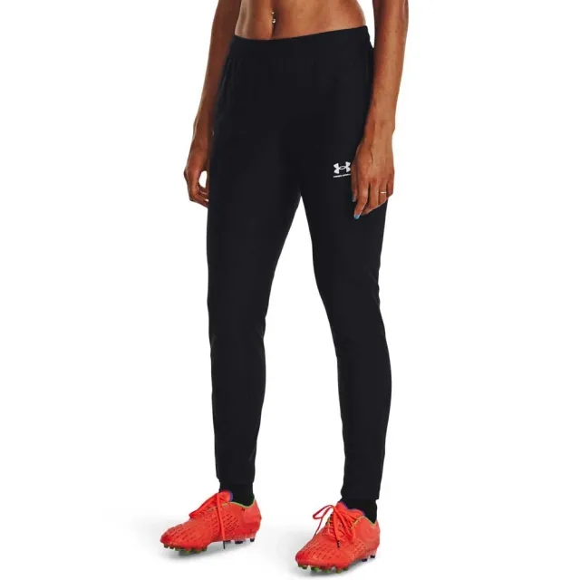 Women's  Under Armour  Challenger Pique Pants Black / White L