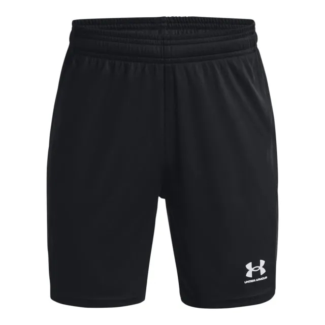 Boys'  Under Armour  Challenger Knit Shorts Black / White YXS (48 - 50 in)