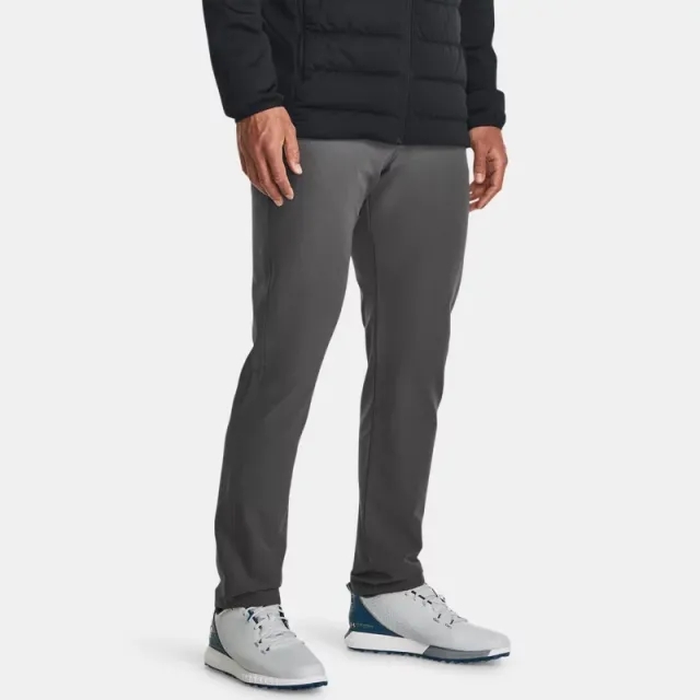 Under Armour Men's ColdGear® Infrared Tapered Pants Castlerock / White / Halo Gray 40/30