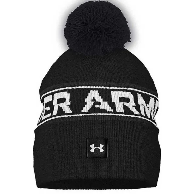 Under Armour Armour Ua Men'S Halftime Pom Beanie Beany Unisex Adults - Grey