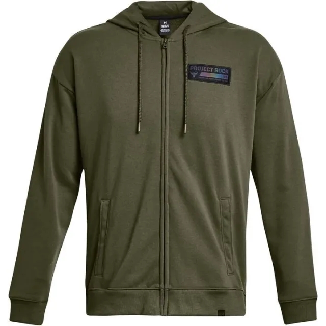 Under Armour Armour Pjt Rock Hwt Terry Fz Fleece Mens - Green