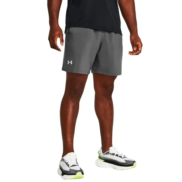Men's  Under Armour  Launch Unlined 7 Shorts Castlerock / Castlerock / Reflective XXL