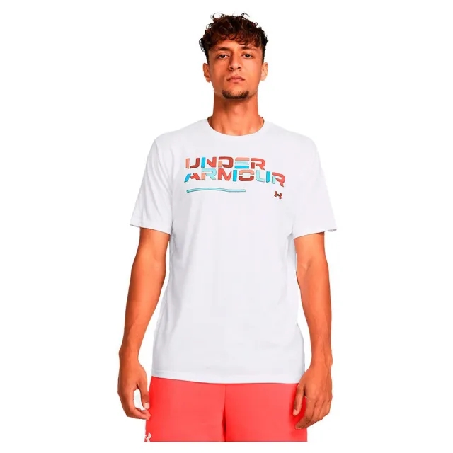 Under Armour Colorblock Wordmark Short Sleeve T-shirt