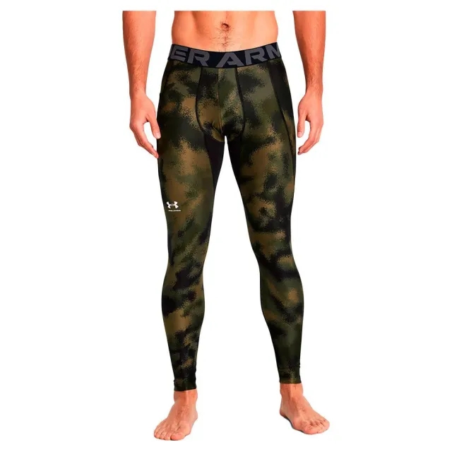 Under Armour Hg Armour Printed Lgs Green L