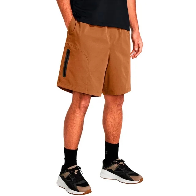 Under Armour Unstoppable Vented Shorts  - Brown