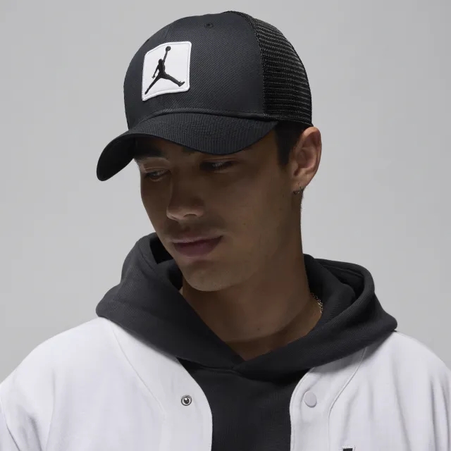 Nike Jordan Rise Structured Hat - Black - Sustainable Blends