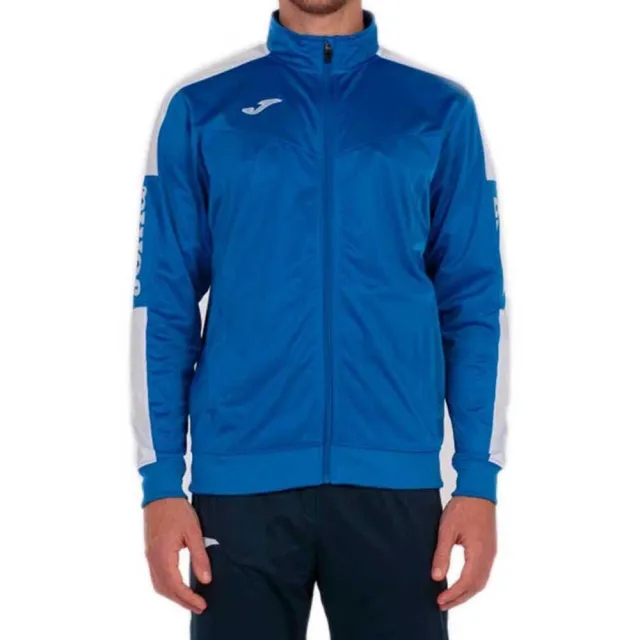 Joma Championship Iv Full Zip Sweatshirt  - Blue