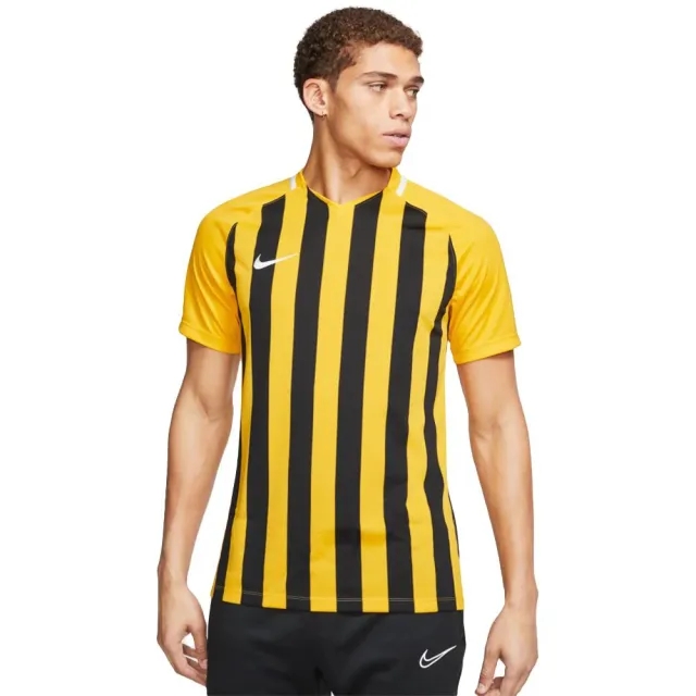 Nike Strp Dvsn Iii Short Sleeve T-shirt  - Yellow