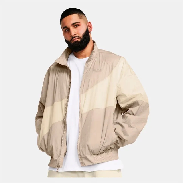 Under Armour Legacy Crinkle Jacket  - Beige