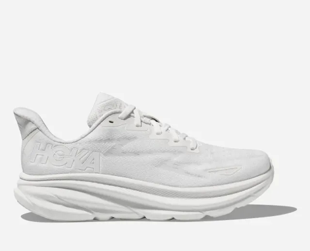Hoka One One Sneakers Hoka® W Clifton 9 Wide White/ White Eur 45 1/3