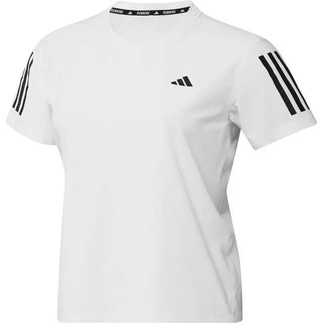 Adidas Own The Run Base Plus Short Sleeve T-shirt  - White
