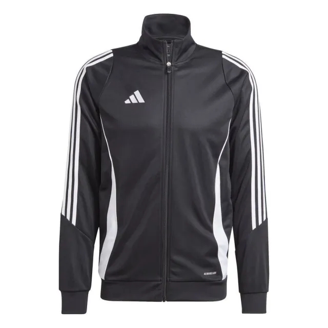Adidas Training Shirt Tiro 24 Full Zip - ['Black']
