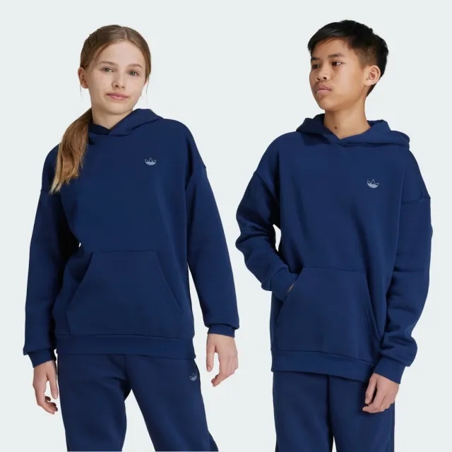 adidas Originals Junior Outline Overhead Hoodie - Navy - Size XL/B - Navy