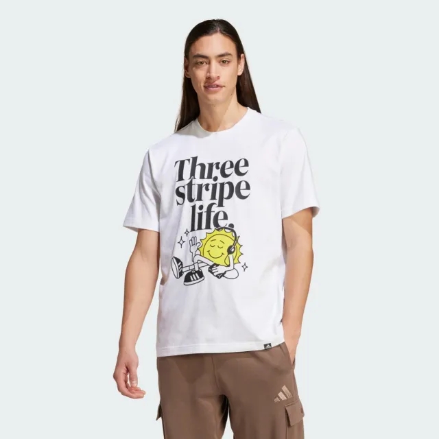 adidas Men Positivity Graphic T Shirt