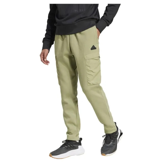 adidas City Escape Fleece Pants - Green, Green