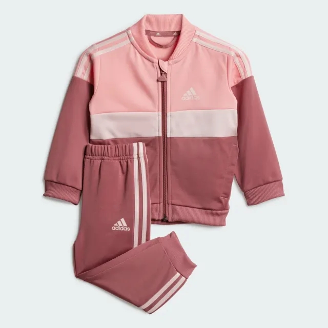 Adidas Tiberio 3 Stripes Colorblock Shiny Infant Tracksuit