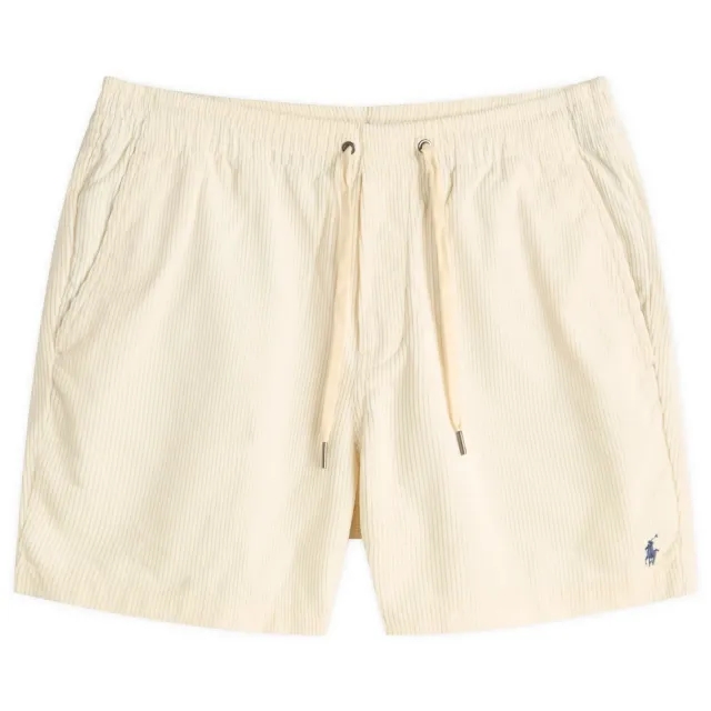 Polo Ralph Lauren Men's Cord Prepster Shorts White