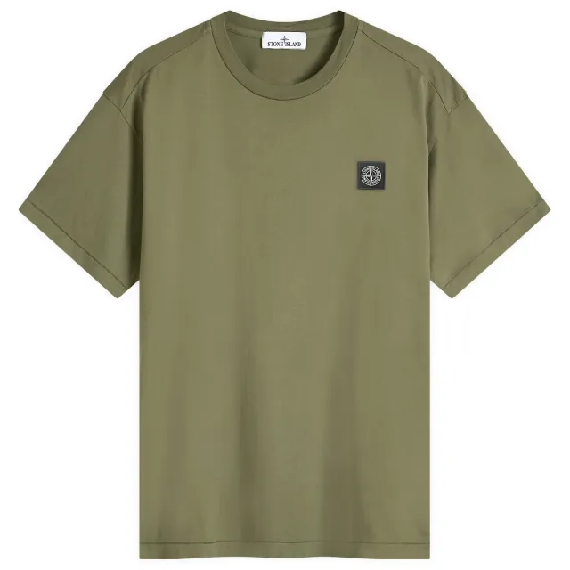 Stone Island Men's Patch T-Shirt Musk