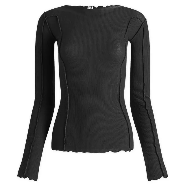 Asics Baserange Women's Long Sleeve Omato T-Shirt Black