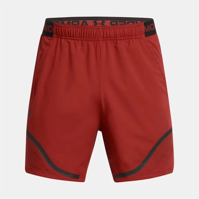 Men's  Under Armour  Vanish Woven 6 Graphic Shorts Earthen Orange / Black / Black S