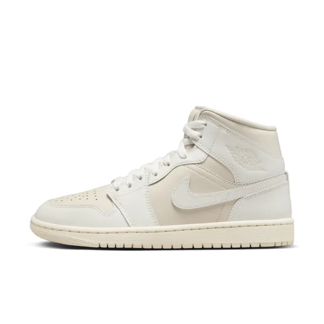 Nike Jordan Jordan 1 Mid Women Shoes - Beige