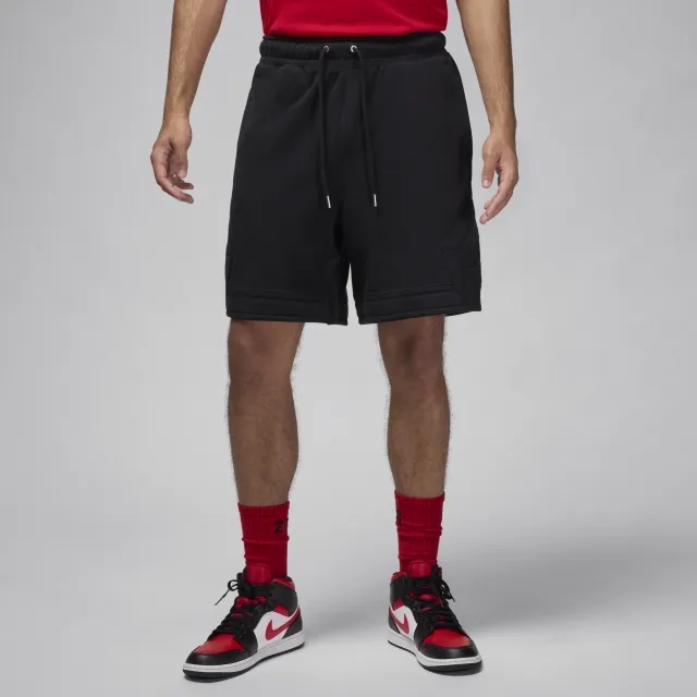 Nike Jordan Flight Fleece Men's Diamond Shorts - Black - Fleece