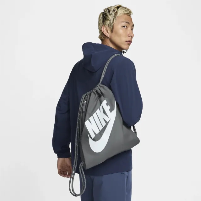 Nike Heritage Drawstring Bag (13L) - Grey