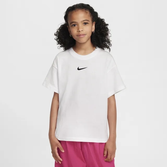 Nike Sportswear Essential Older Kids' (Girls') T-Shirt - White
