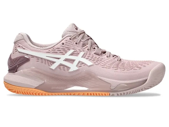 Asics Gel-Resolution 9 Clay Women's Tennis Shoes - Pink