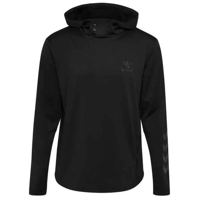 Hummel Aston Hoodie - ['Black']