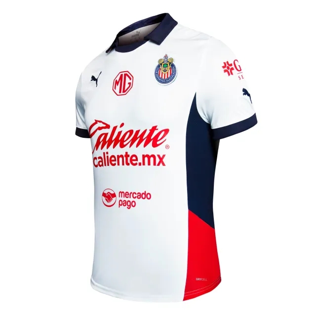 PUMA C.D. Guadalajara 24/25 Away Jersey Men, White