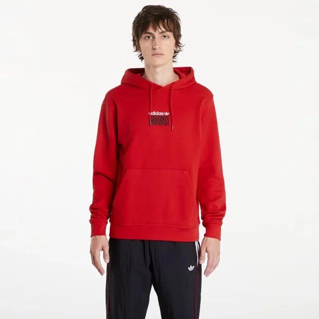 adidas Originals Sweatshirt Adidas Graphic Hoodie Better Scarlet Xxl