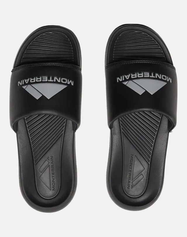 Monterrain Junior Fuji Slide - Black - Size 6 - Black