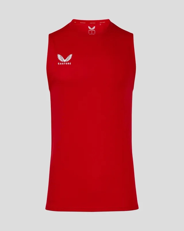 Castore Mens Training Singlet - True Red