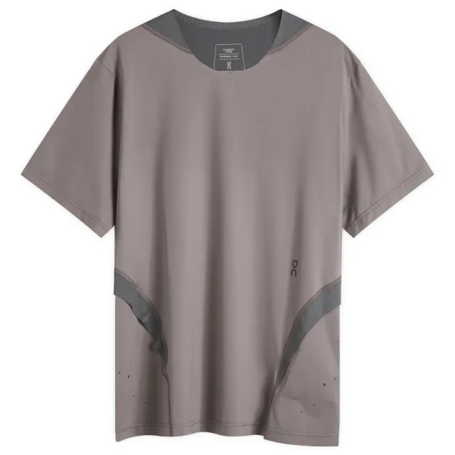 On X Paf Running-T Men Shortsleeves Grey