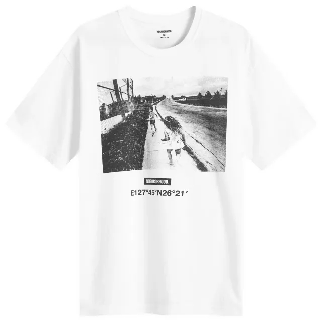 Neighborhood Men's x Osamu Nagahama 4 T-Shirt White