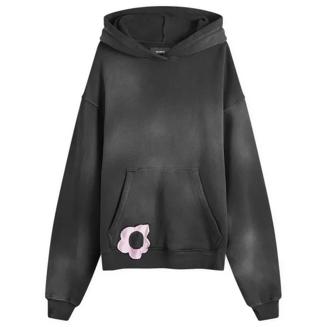 Nahmias Men's Silk Flower Hoodie Sunfade Black