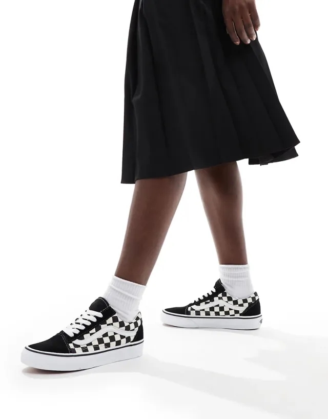 Sneakers Vans Old Skool (Primary Check) Blk/ White Eur 47