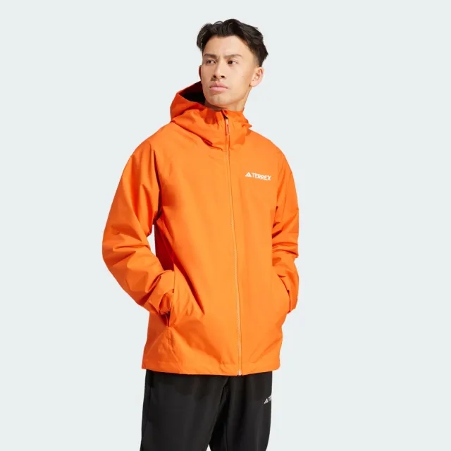 adidas Terrex outdoors waterproof jacket in black